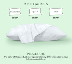 144TC cotton pillowcases White