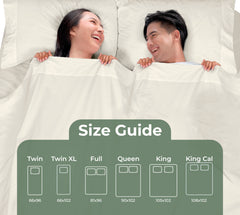 144TC cotton flat sheet Ivory