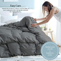 Royale comforter Charcoal