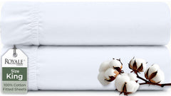 Fitted Sheets 2 Packs White upload26 image 10