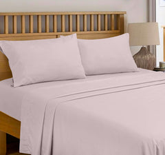 Royale Linens 300 Thread Count 100% Long Staple Combed Cotton Flat Sheet - Super Soft - Top Sheet - Breathable, Cool & Crisp Percale Flat Sheet Only