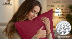 144TC cotton pillowcases Red