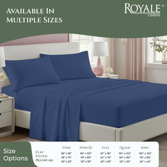 Royale Linens 144 thread Count 100% Cotton Sheet Set