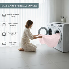 400TC cotton fitted Twin