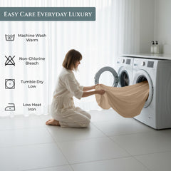 400TC cotton fitted Twin