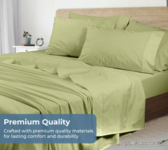 Royale Linens 200 thread count cotton sheet set