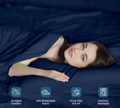 Royale Linens 200 thread count cotton sheet set