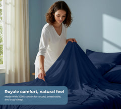 Royale Linens 200 thread count cotton sheet set