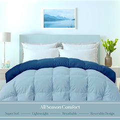 Comforter Navy & Lake Blue image 2