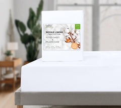 Royale Linens 300 thread Count 100% Cotton Sheet & Pillowcase Sets