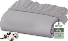organic cotton fitted sheet 200 thread count percale weave