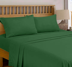 Royale Linens 300 Thread Count 100% Long Staple Combed Cotton Flat Sheet - Super Soft - Top Sheet - Breathable, Cool & Crisp Percale Flat Sheet Only