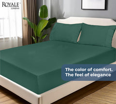 organic cotton fitted sheet 200 thread count percale weave