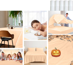 200TC cotton flat sheet Sand - image 8