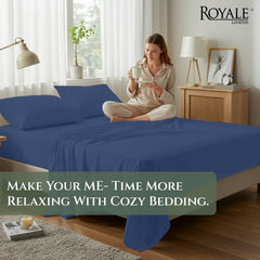 Royale Linens 144 thread Count 100% Cotton Sheet Set