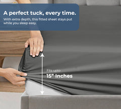 Royale Linens 300 thread Count 100% Cotton Sheet & Pillowcase Sets