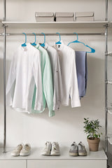 Plastic hangers Blue image 9