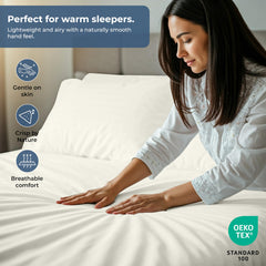 Royale Linens 300 thread Count 100% Cotton Sheet & Pillowcase Sets