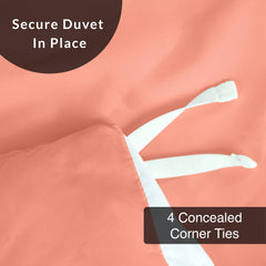 Button duvet cover Coral image 7