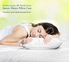 400TC sheet set Signature White image 8