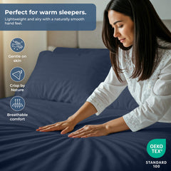 Royale Linens 300 thread Count 100% Cotton Sheet & Pillowcase Sets