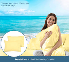 200TC cotton pillowcase Yellow - image 25