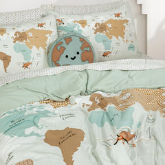 Royale Linens Biab Printed Bedding Set