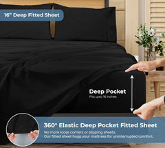 Royale Linens 200 thread count cotton sheet set