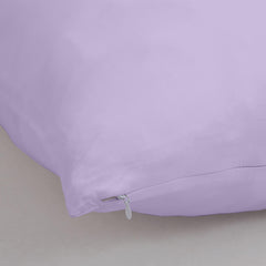 Royale Linens Body Pillow Cover - Double Brushed 1800 Microfiber - 20"x54" with Hidden Zipper Closure - Wrinkle & Fade Resistant - Super Soft Body Pillowcase 2 Pack (Lavender, Pack of 2)