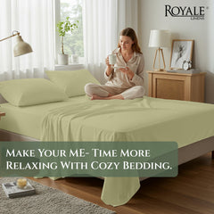Royale Linens 144 thread Count 100% Cotton Sheet Set
