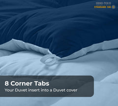 Royale comforter Navy & Lake Blue