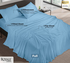 Royale Linens 200 thread count cotton sheet set