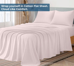 200TC cotton flat sheet Lavendar - image 2