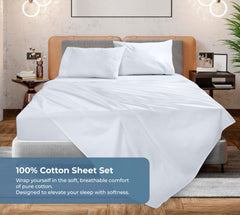 Royale Linens 200 thread count cotton sheet set