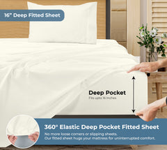 Royale Linens 200 thread count cotton sheet set