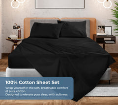 Royale Linens 200 thread count cotton sheet set