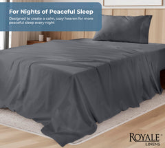 Royale Linens 200 thread count cotton sheet set