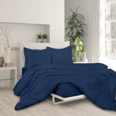 Button duvet cover Navy image 9
