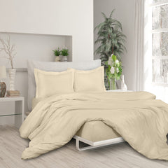 Button duvet cover Sand image 9