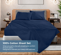 Royale Linens 200 thread count cotton sheet set