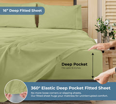 Royale Linens 200 thread count cotton sheet set