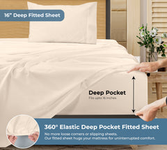 Royale Linens 200 thread count cotton sheet set