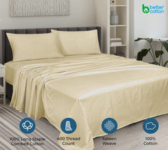 400TC sheet set Moroccan Sand image 7