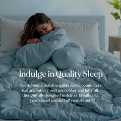 Comforter Navy & Lake Blue image 8