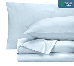 400TC sheet set Caribbean Blue image 2