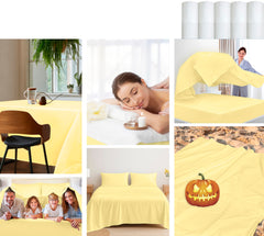 200TC cotton flat sheet Yellow - image 8