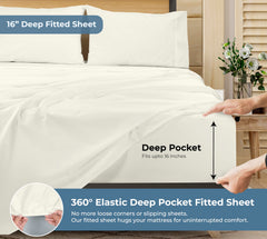 Royale Linens 200 thread count cotton sheet set