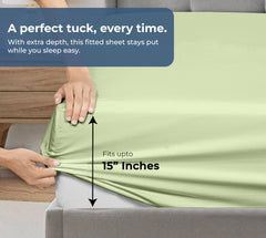 Royale Linens 300 thread Count 100% Cotton Sheet & Pillowcase Sets