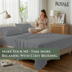 Royale Linens 144 thread Count 100% Cotton Sheet Set