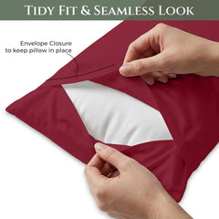 144TC cotton pillowcases Red